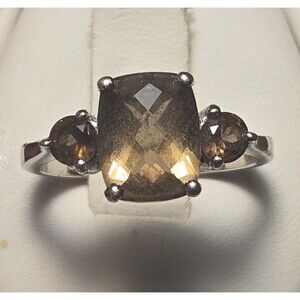 Vintage Sterling Silver 925 Ring Sz 7.5